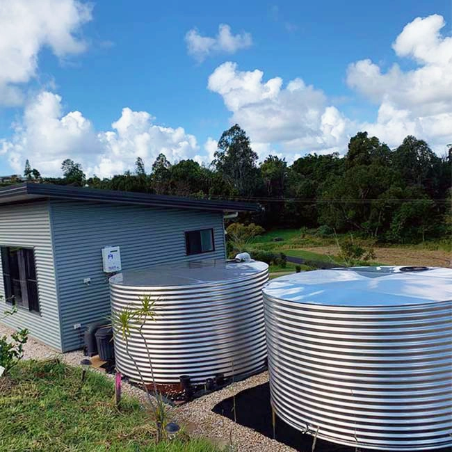 10,308L Stainless Steel Round Water Tanks