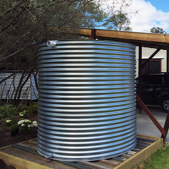 Water Tanks Eco Friendly - Stainless Steel round water tank 