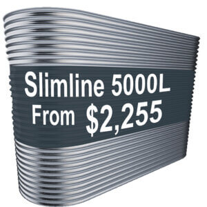 5000L Slimline Water Tank