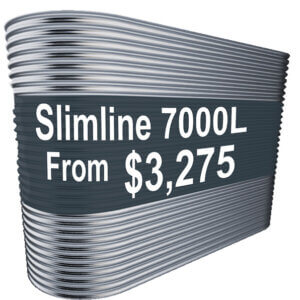 7000L Slimline Water Tank