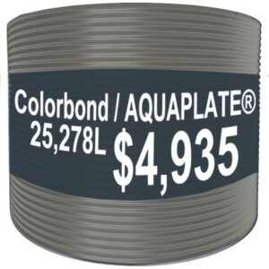 25000L Water Tank Colorbond